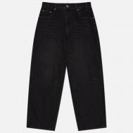 Мужские джинсы  Wide Cut Denim, цвет чёрный, размер 28 BUTTER GOODS