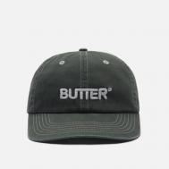 Кепка  Rounded Logo 6 Panel Q126, цвет чёрный BUTTER GOODS