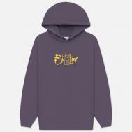 Мужская толстовка  Scribble Pullover Hoodie, цвет синий, размер S BUTTER GOODS