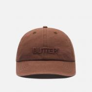 Кепка  Ripstop Rounded Logo 6 Panel, цвет коричневый BUTTER GOODS