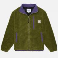 Мужская флисовая куртка  Terrain Highpile, цвет зелёный, размер L BUTTER GOODS