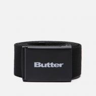 Ремень  Logo Woven Q425, цвет чёрный BUTTER GOODS