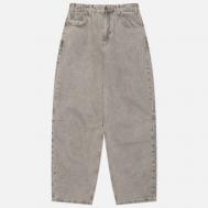 Мужские джинсы  Wide Cut Denim, цвет серый, размер 36 BUTTER GOODS