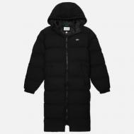 Мужской пуховик  Long Puffer, цвет чёрный, размер 52 Lacoste