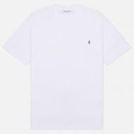 Мужская футболка  Regular E Wonder Accent, цвет белый, размер S ÉTUDES STUDIO