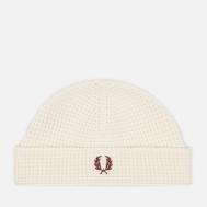 Шапка  Waffle, цвет белый FRED PERRY