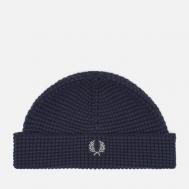 Шапка  Waffle, цвет синий FRED PERRY
