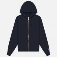 Мужская толстовка  Pinnacle Fleece Reverse Weave Full-Zip Hoodie, цвет синий, размер XL CHAMPION REVERSE WEAVE