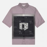Мужская рубашка  VH Acerbio, цвет серый, размер L CAV EMPT