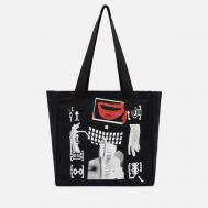 Сумка  Lips Display Tote, цвет чёрный CAV EMPT