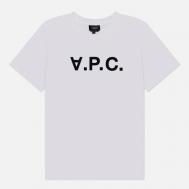 Мужская футболка  Standard Grand V.P.C. GOTS, цвет белый, размер M A.P.C.