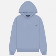 Мужская толстовка  Hoodie Boxy Petit V.P.C., цвет голубой, размер XL A.P.C.