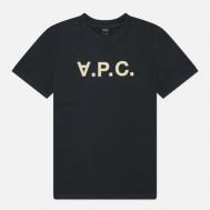 Мужская футболка  Standard Grand V.P.C. GOTS, цвет чёрный, размер XXL A.P.C.