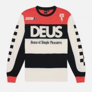 Мужской лонгслив  Vilander Moto Jersey, цвет красный, размер XL Deus ex Machina
