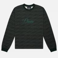 Мужской лонгслив  Transmission, цвет зелёный, размер M Dime