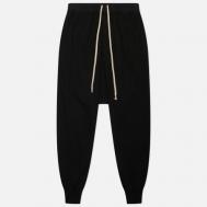 Мужские брюки  Concordians Prisoner Drawstring, цвет чёрный, размер S Rick Owens DRKSHDW