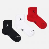 Комплект носков  3-Pack Everyday Ankle, цвет комбинированный, размер 38-42 EU Jordan