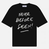 Мужская футболка  Relax Never Before, цвет чёрный, размер S ÉTUDES STUDIO