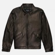 Мужская демисезонная куртка  Sporting Leather, цвет чёрный, размер L EASTLOGUE