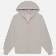 Мужская толстовка  Permanent Basic Zip Up Hoodie, цвет бежевый, размер L EASTLOGUE