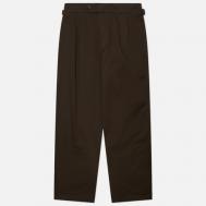 Мужские брюки  Permanent Two Pleats Comfort, цвет серый, размер L EASTLOGUE