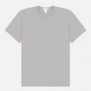 Мужская футболка  Basic Logo Back, цвет серый, размер L Comme Des Garçons Shirt