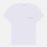Мужская футболка  Basic Logo Front, цвет белый, размер L Comme Des Garçons Shirt