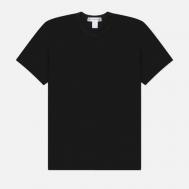 Мужская футболка  Printed Logo Back, цвет чёрный, размер L Comme Des Garçons Shirt