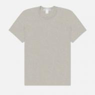 Мужская футболка  Forever Printed Logo Back, цвет серый, размер XL Comme Des Garçons Shirt