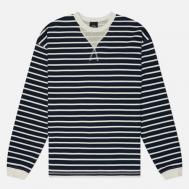 Мужской лонгслив  Loop Patch Stripe, цвет синий, размер M FrizmWORKS