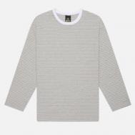 Мужской лонгслив  Stripe Oversized Relax 003, цвет серый, размер XL FrizmWORKS