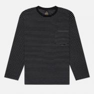 Мужской лонгслив  Stripe Oversized Relax 003, цвет чёрный, размер M FrizmWORKS