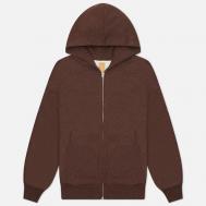 Мужская толстовка  OG Bocaci Heavyweight Hoodie Zip Up Parka, цвет коричневый, размер M FrizmWORKS