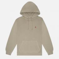 Мужская толстовка  One Point Hoodie, цвет бежевый, размер XL Gramicci