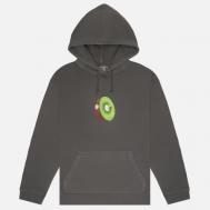 Мужская толстовка  Kiwi Hoodie, цвет серый, размер L Gramicci