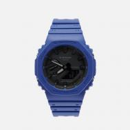 Наручные часы  G-SHOCK GA-2100-2A Octagon Series, цвет синий Casio