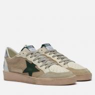 Мужские кроссовки  Ball Star Leather Star, цвет бежевый, размер 44 EU Golden Goose
