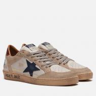Мужские кроссовки  Ball Star Leather Star, цвет бежевый, размер 44 EU Golden Goose