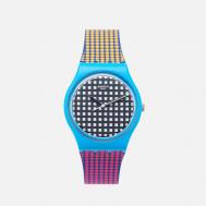 Наручные часы  Behind The Wall, цвет синий Swatch