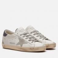 Женские кроссовки  Super-Star Suede Star, цвет белый, размер 36 EU Golden Goose