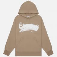 Мужская толстовка  Relax Smudged Hoodie, цвет бежевый, размер S ÉTUDES STUDIO