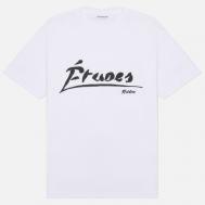 Мужская футболка  Regular Signed, цвет белый, размер XL ÉTUDES STUDIO