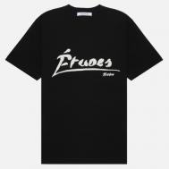 Мужская футболка  Regular Signed, цвет чёрный, размер XXL ÉTUDES STUDIO