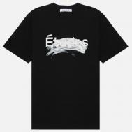 Мужская футболка  Relax Smudged Logo, цвет чёрный, размер XXL ÉTUDES STUDIO