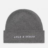 Шапка  Script, цвет серый Lyle & Scott