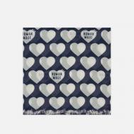 Шарф  Heart Stole, цвет синий HUMAN MADE