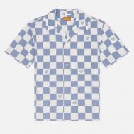 Мужская рубашка  Plaid, цвет голубой, размер M HUMAN MADE