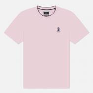 Мужская футболка  Heritage Number, цвет розовый, размер XL Hackett