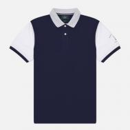 Мужское поло  Heritage Essential Multi, цвет синий, размер XXL Hackett