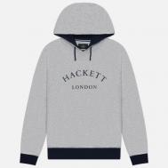 Мужская толстовка  Heritage Essential Hoodie, цвет серый, размер XL Hackett